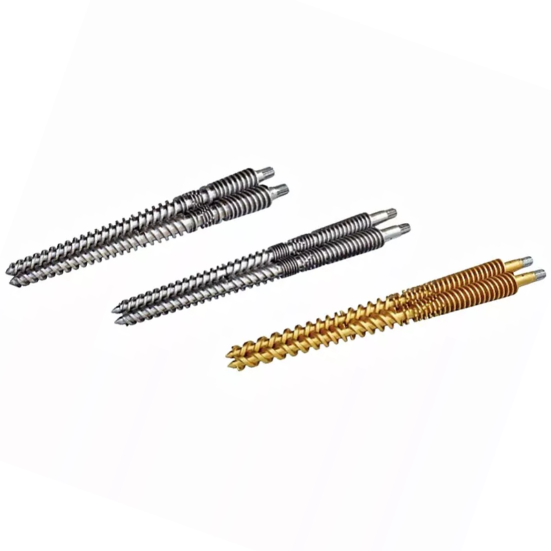 Nicht ineinandergreifende konische Doppelschnecke